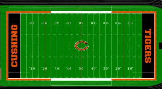 New Turf being put in place at O'Dell Field - Courtesy CHS Athletic Dept.