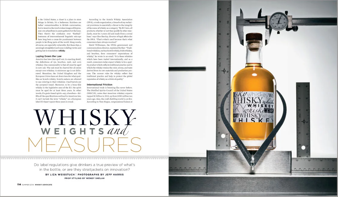 Whisky Weights and Measures