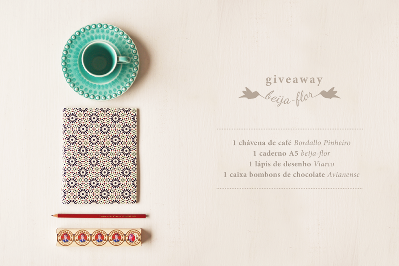 Giveaway 4º aniversário beija-flor