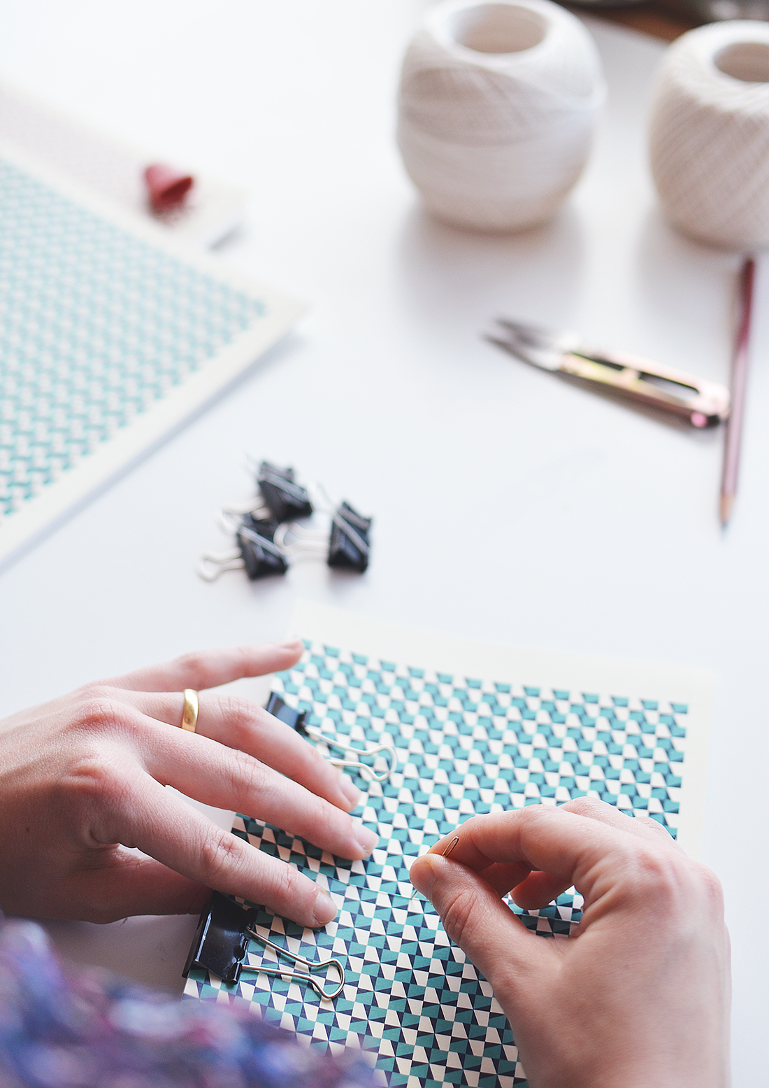 handmade bookbinding beijaflor