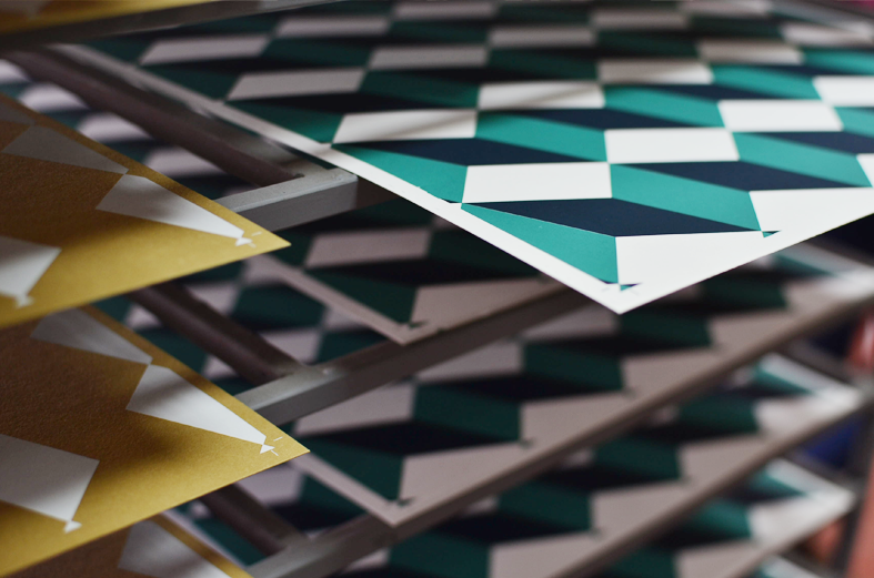 screen print beija-flor