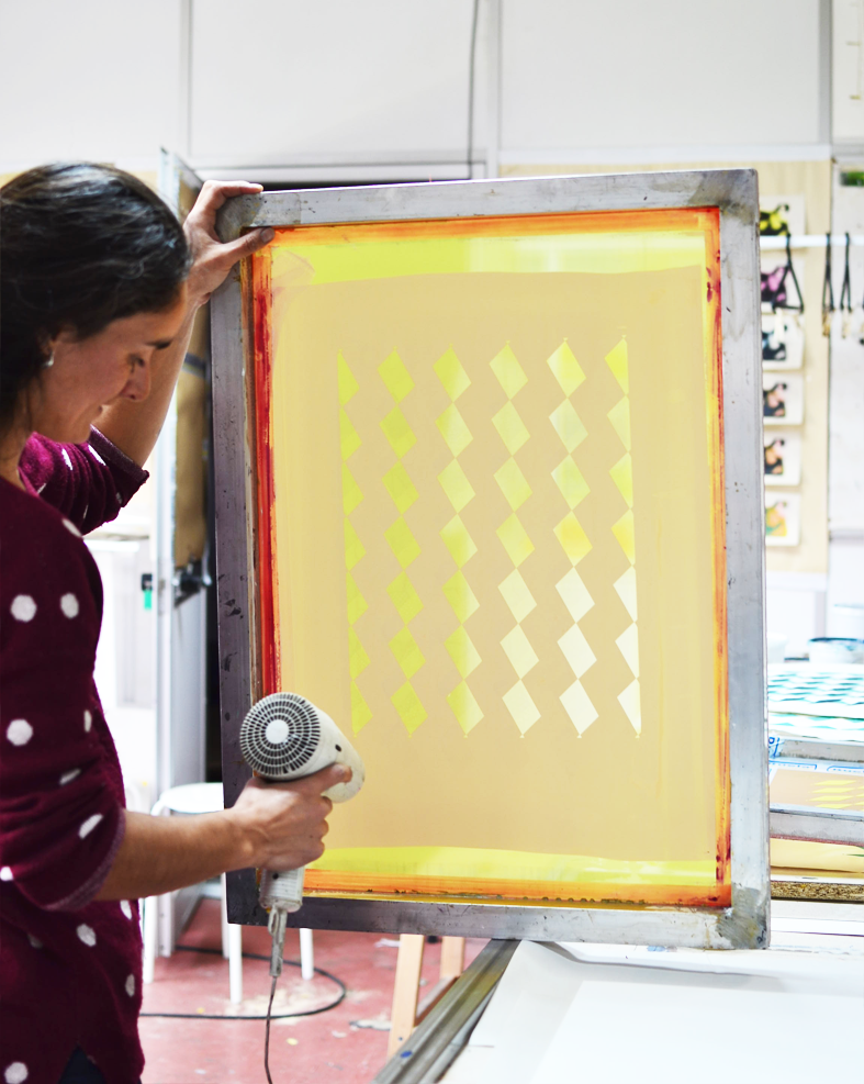 carapau amarelo screen print