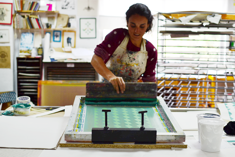 serigrafias beija-flor