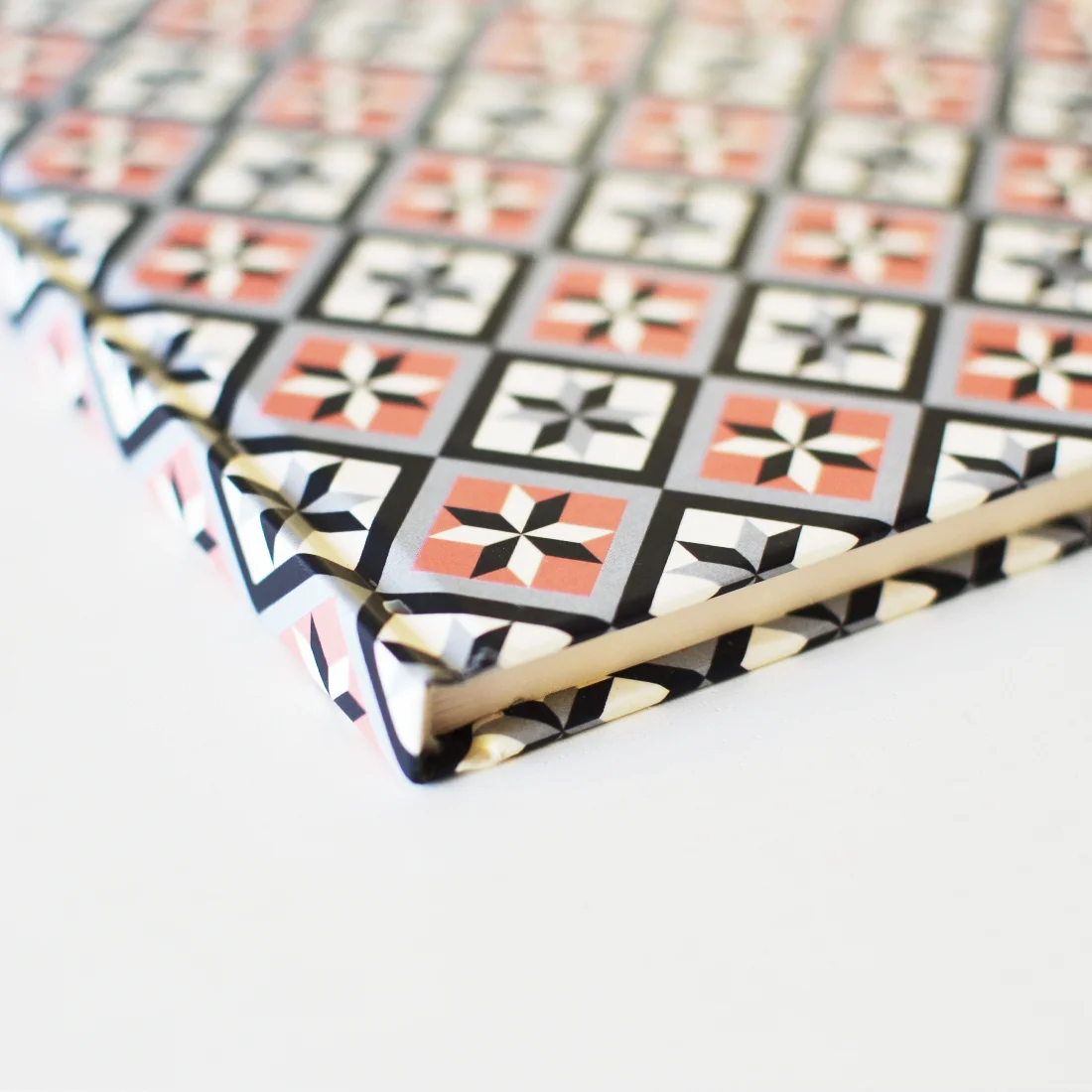 caderno capa dura beija-flor