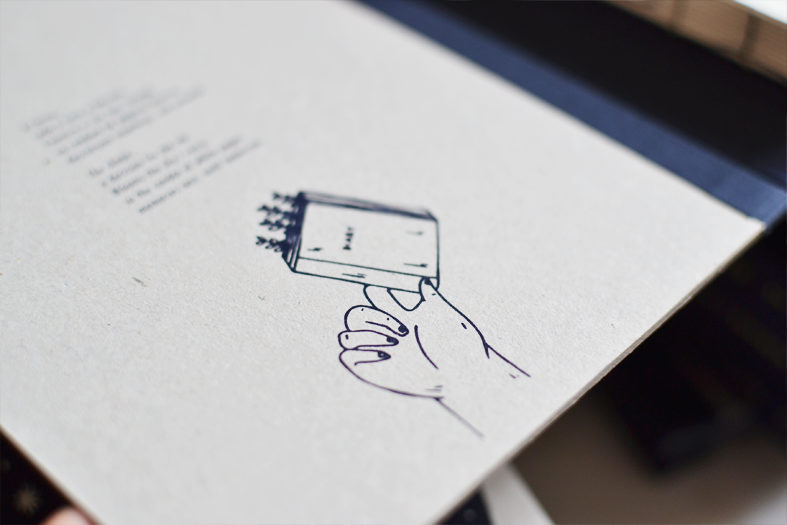 beija-flor notebook diary