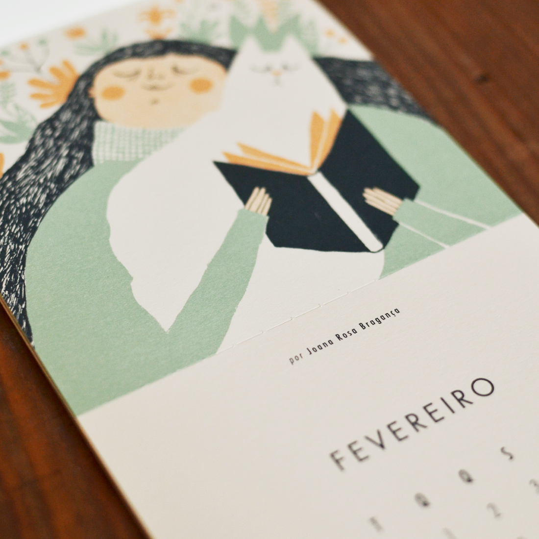 calendário beija-flor 2017 Joana Rosa Bragança