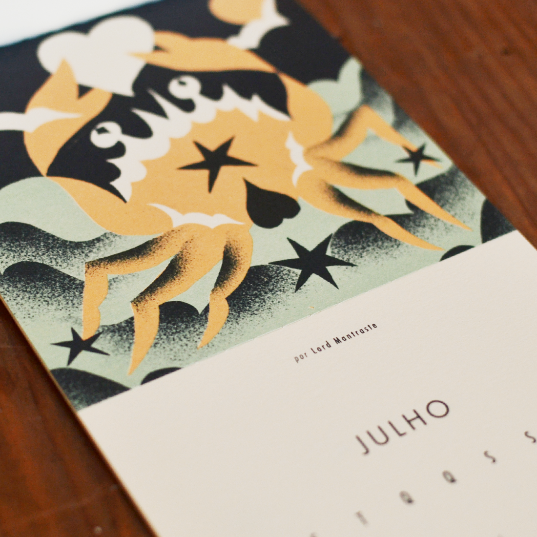 calendário beija-flor 2017 Lord Mantraste