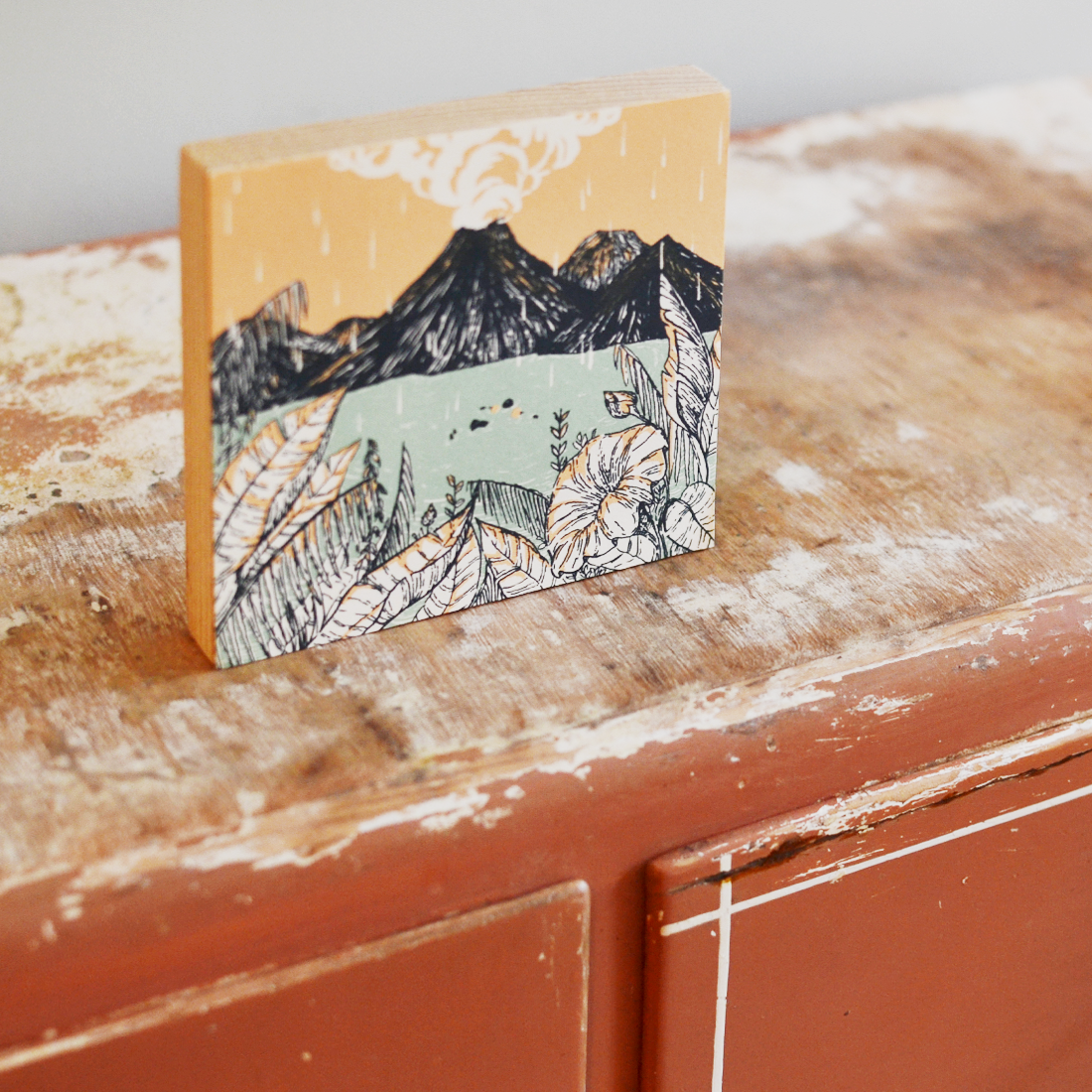 calendário destacável beija-flor