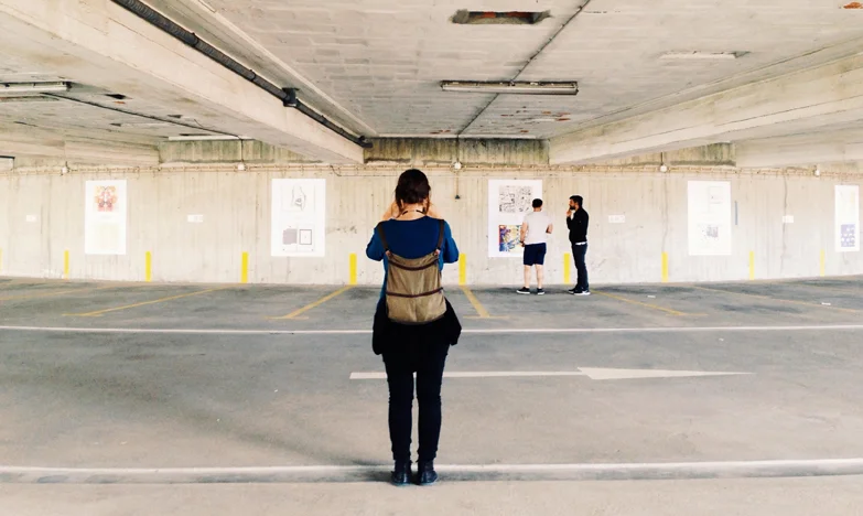 two pages Porto exhibition