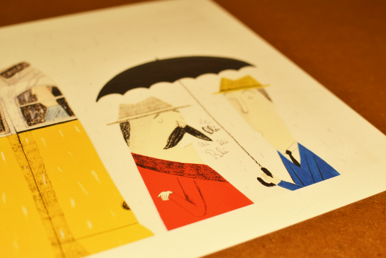 Pormenor da ilustração de Catarina Sobral. /  Detail from Catarina Sobral’s illustration.