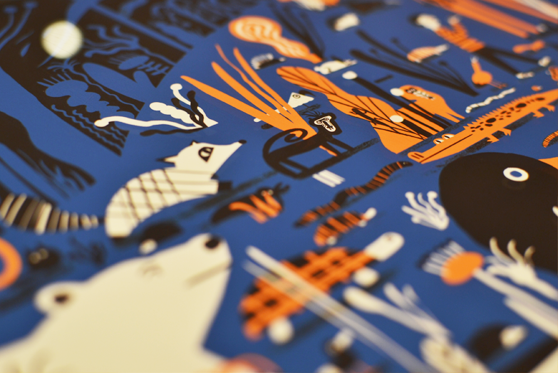 Pormenor da ilustração de Jaime Ferraz. /  Detail from Jaime Ferraz’s illustration.