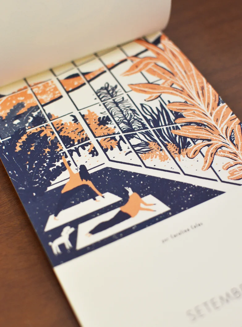 Setembro, ilustrado por Carolina Celas /  September, illustrated by Carolina Celas