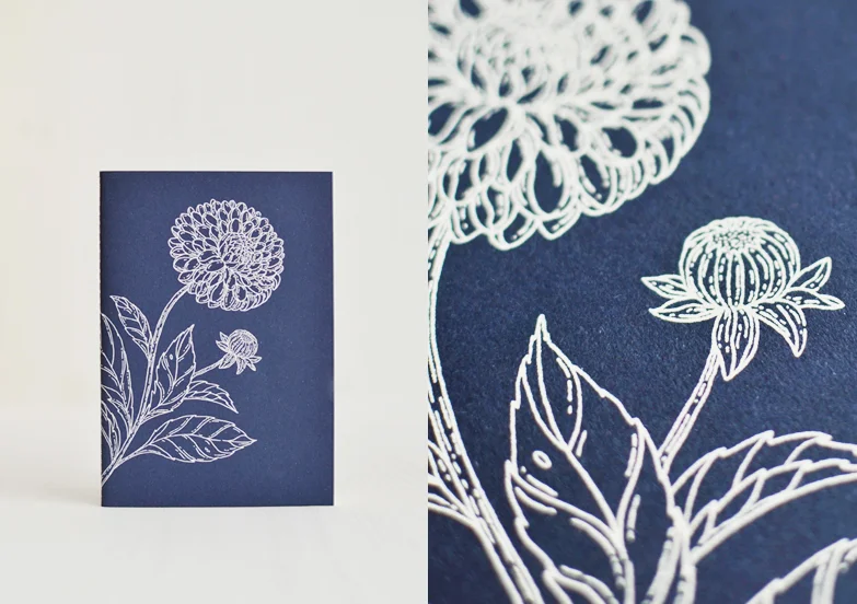 softcover notebook nosso jardin