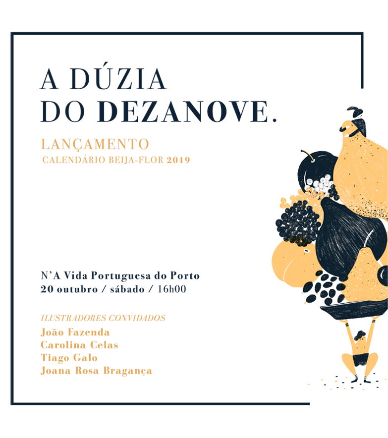 lancamento calendario beija-flor 2019