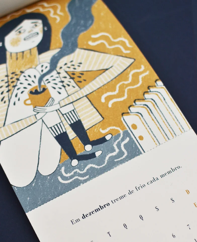 Dezembro, por     Joana Rosa Bragança     . /   December, by     Joana Rosa Bragança   .