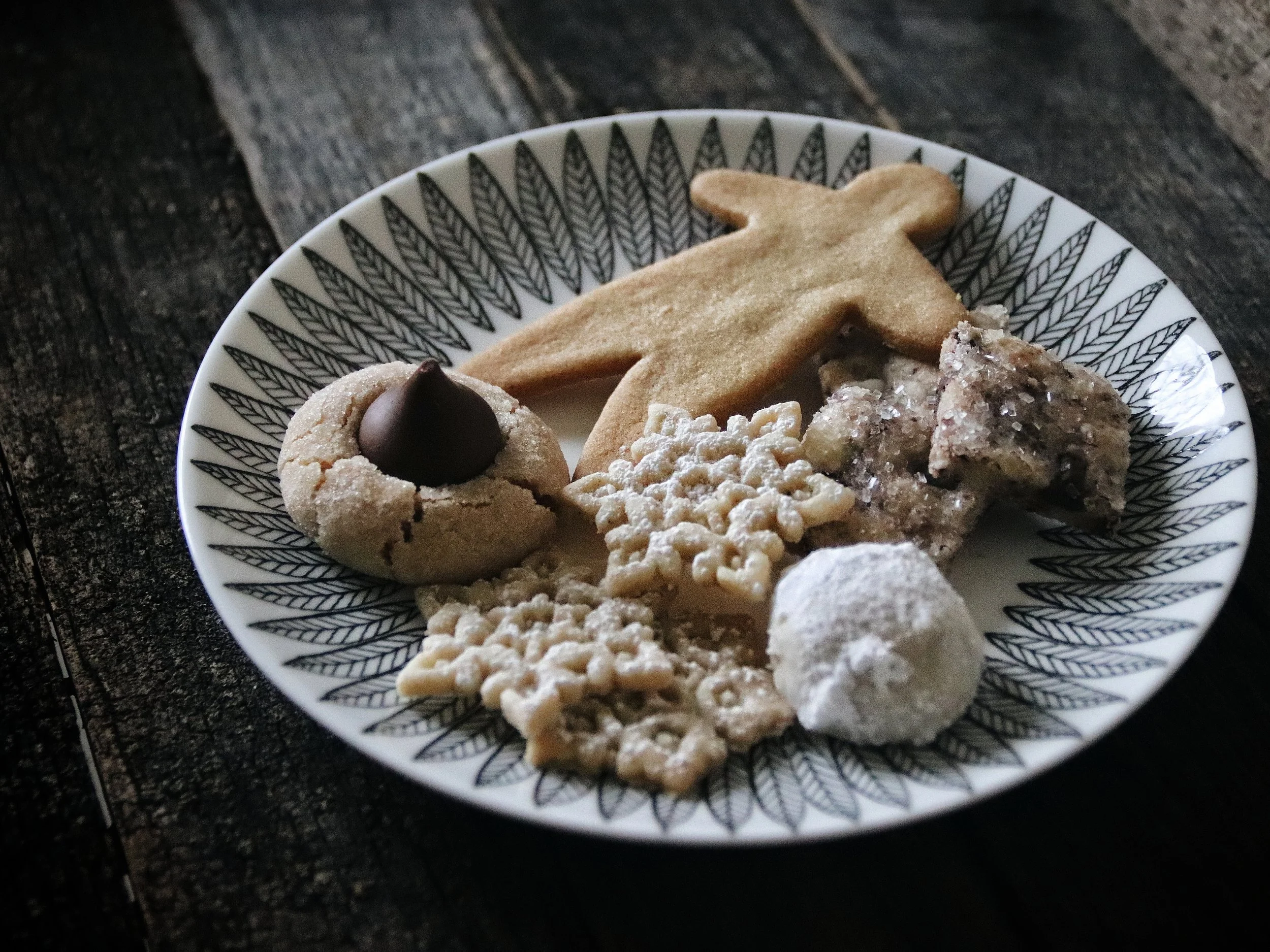 Chocolate Chip Shortbread Cookies