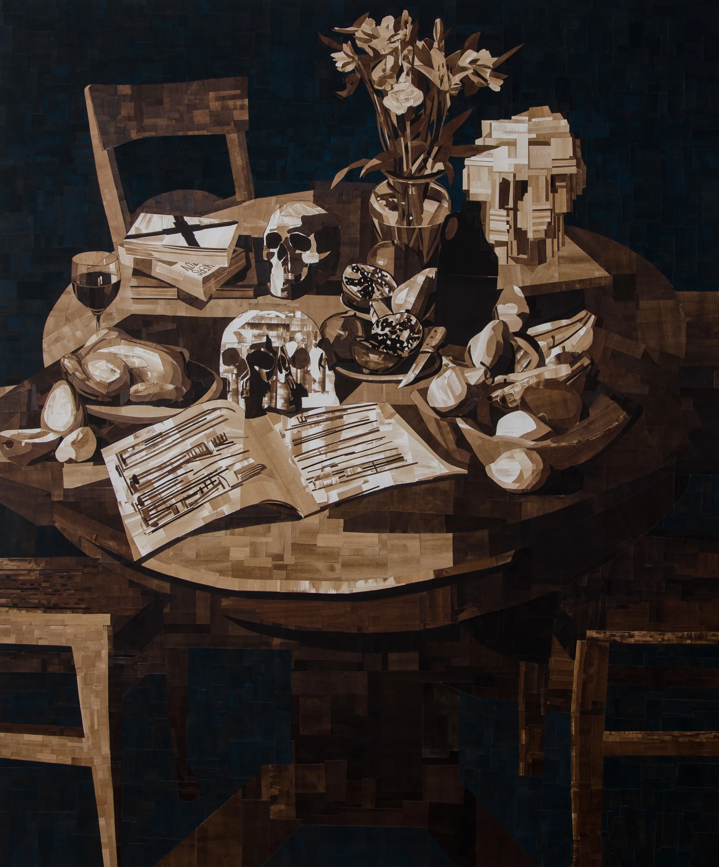 Still Life with Sheet Music