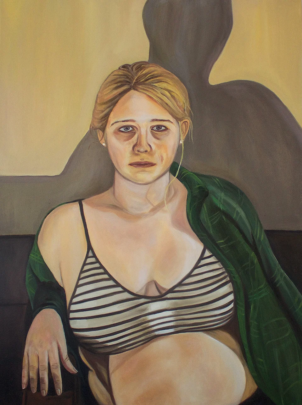 Untitled 30”x 40” Oil on Canvas 2015