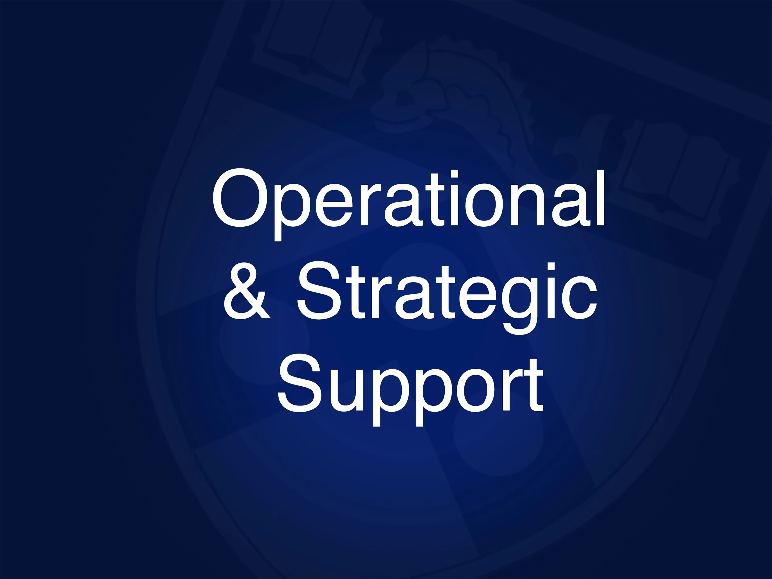 • Conduct research and analysis to support operational improvements and define strategic direction to increase firm value