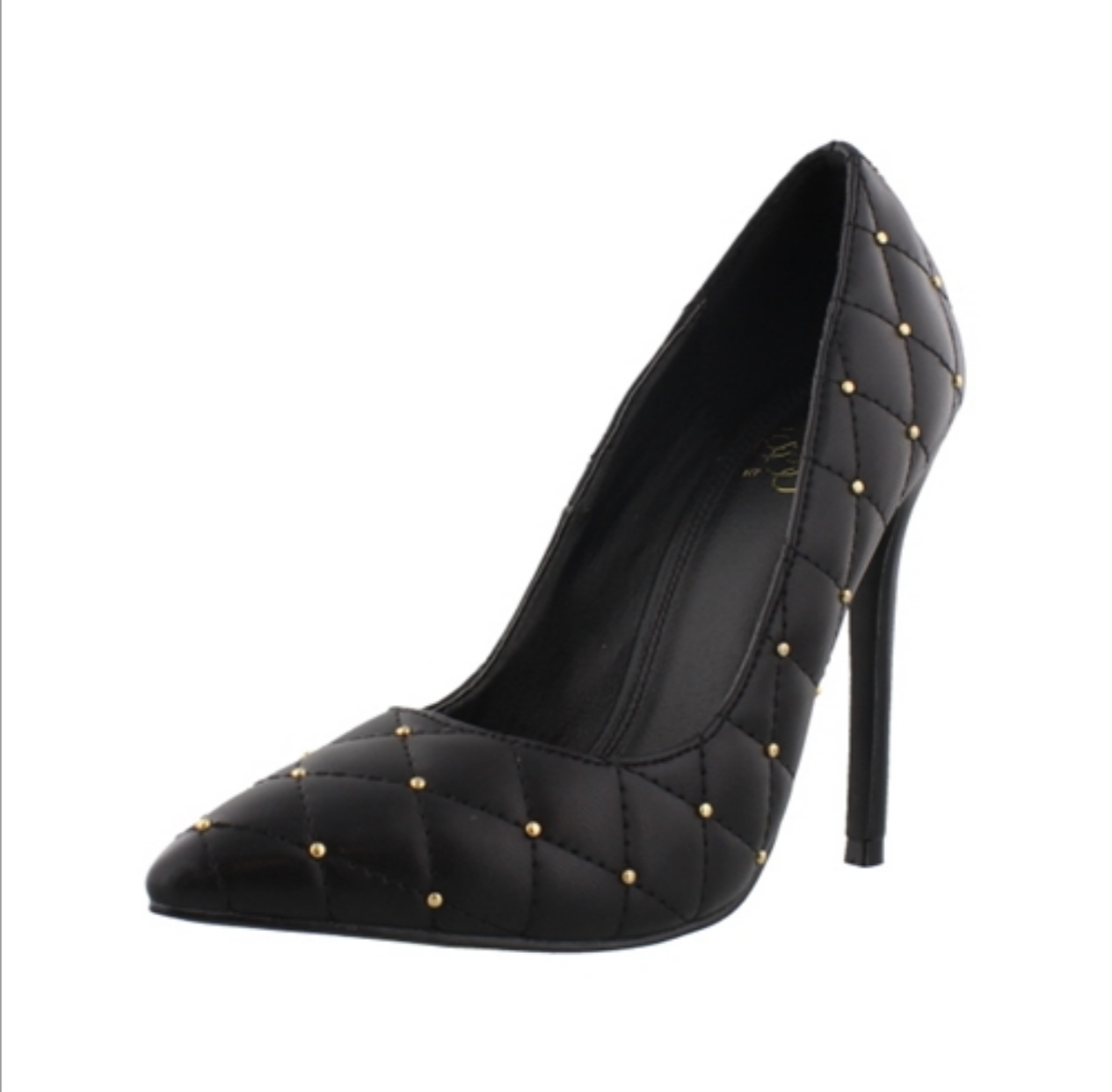 fancy black high heels