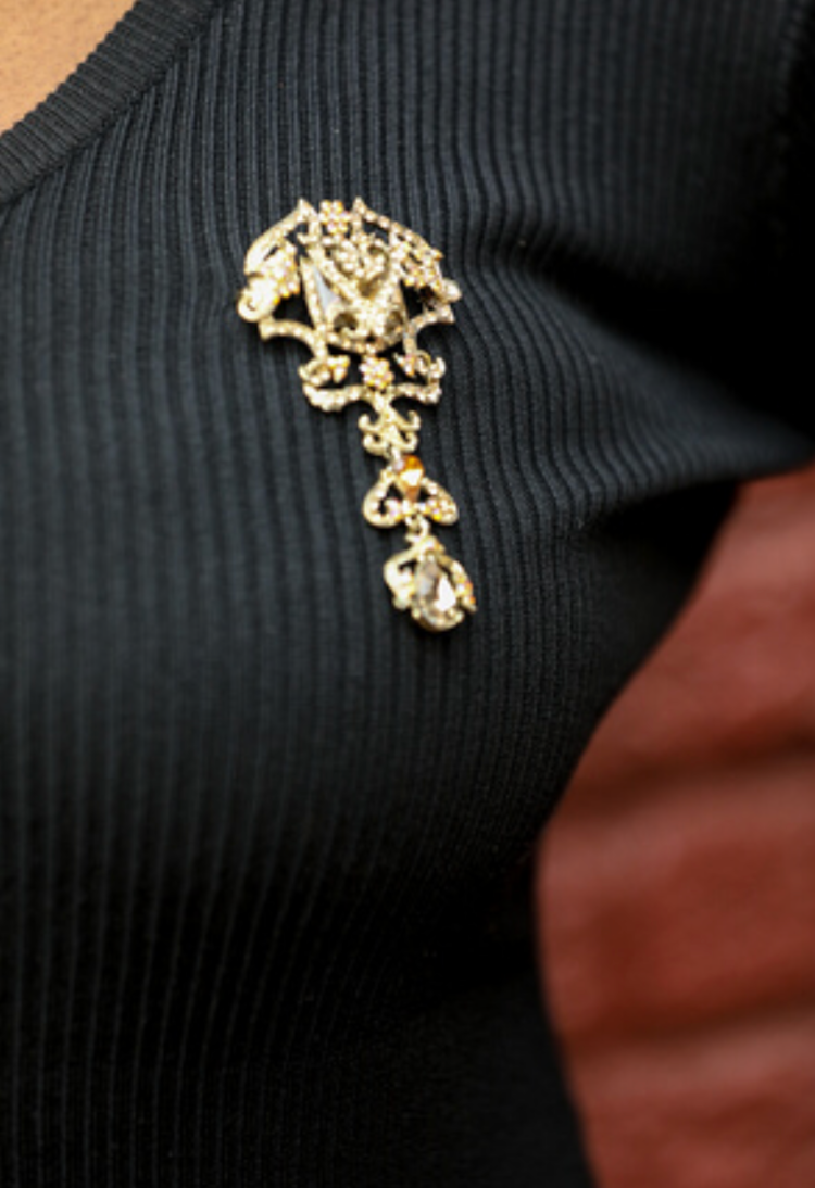 Get the best deals on CHANEL Black Fashion Brooches when you shop