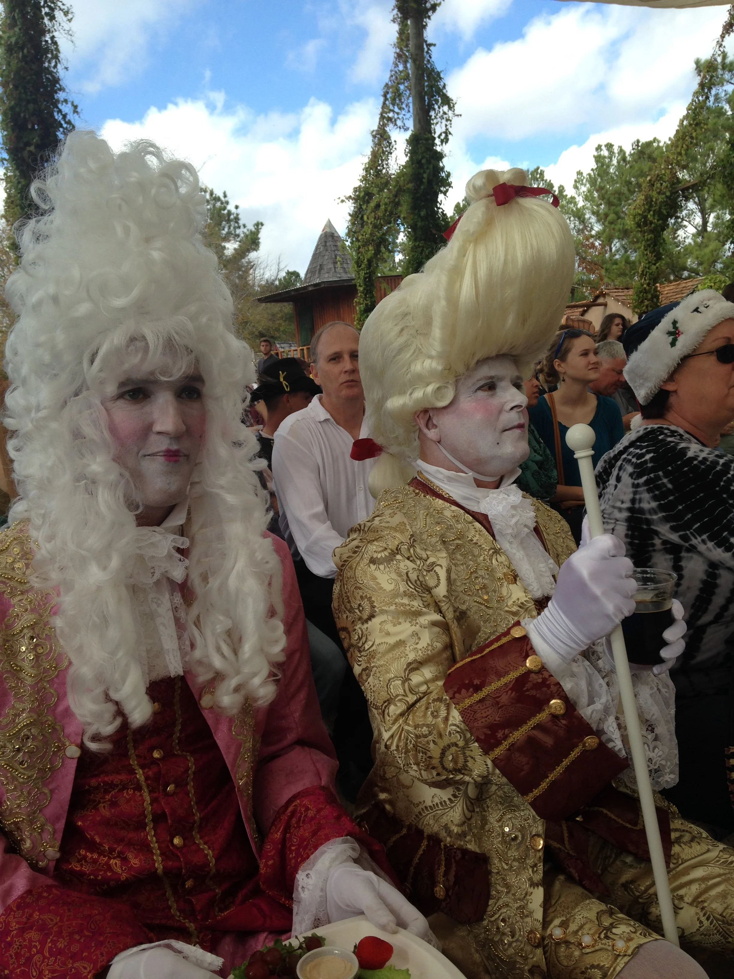 Kevin and Jennifer's first meet at the Texas Renaissance Festival