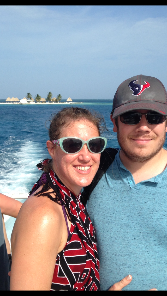  On a cruise to the Caribbean (Belize, Roatan, and Cozemel).&nbsp;&nbsp; 
