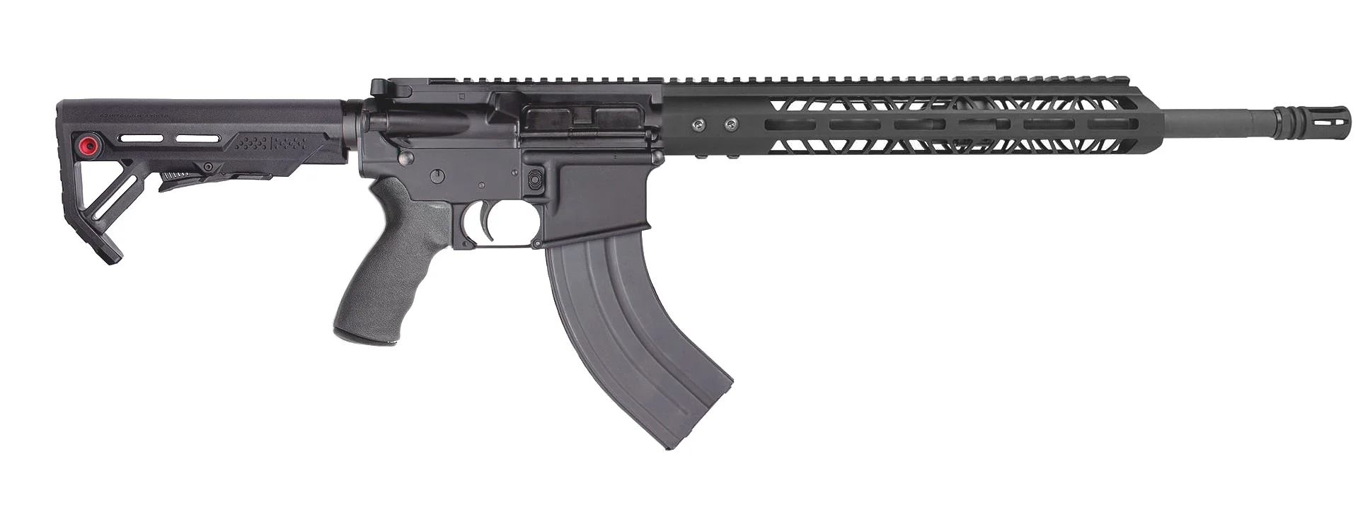 *ARK-16 shown with optional Viper Mod-1 Stock, Ergo soft-grip, MLOK rail forend and heavy barrel.