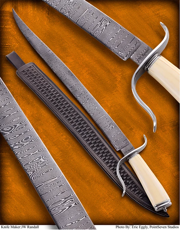 Ladder Patterned Hunting Sword