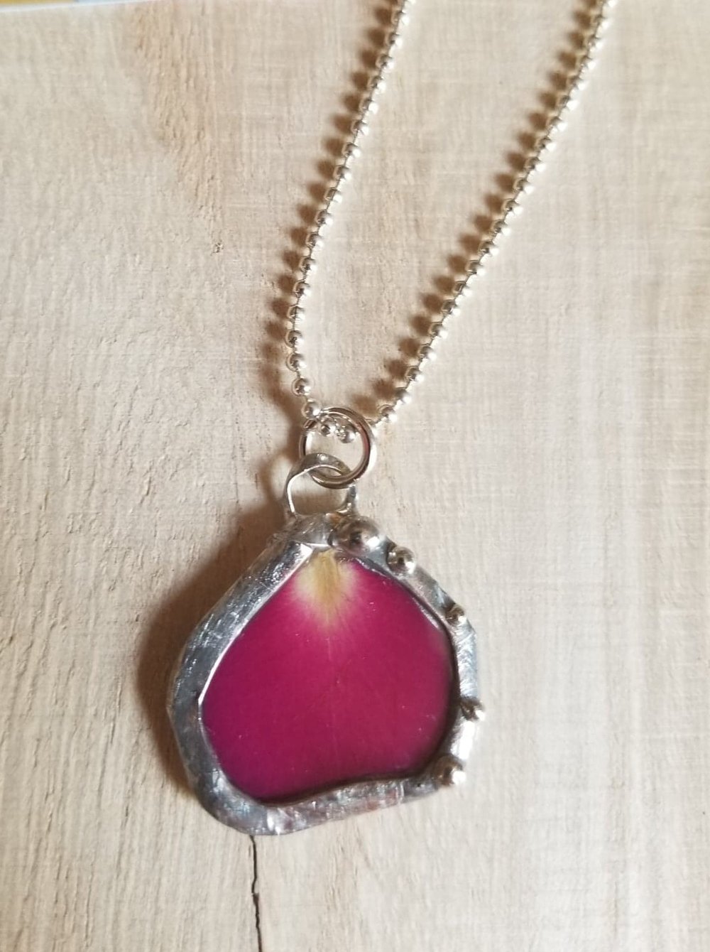 Rose Petal Necklace