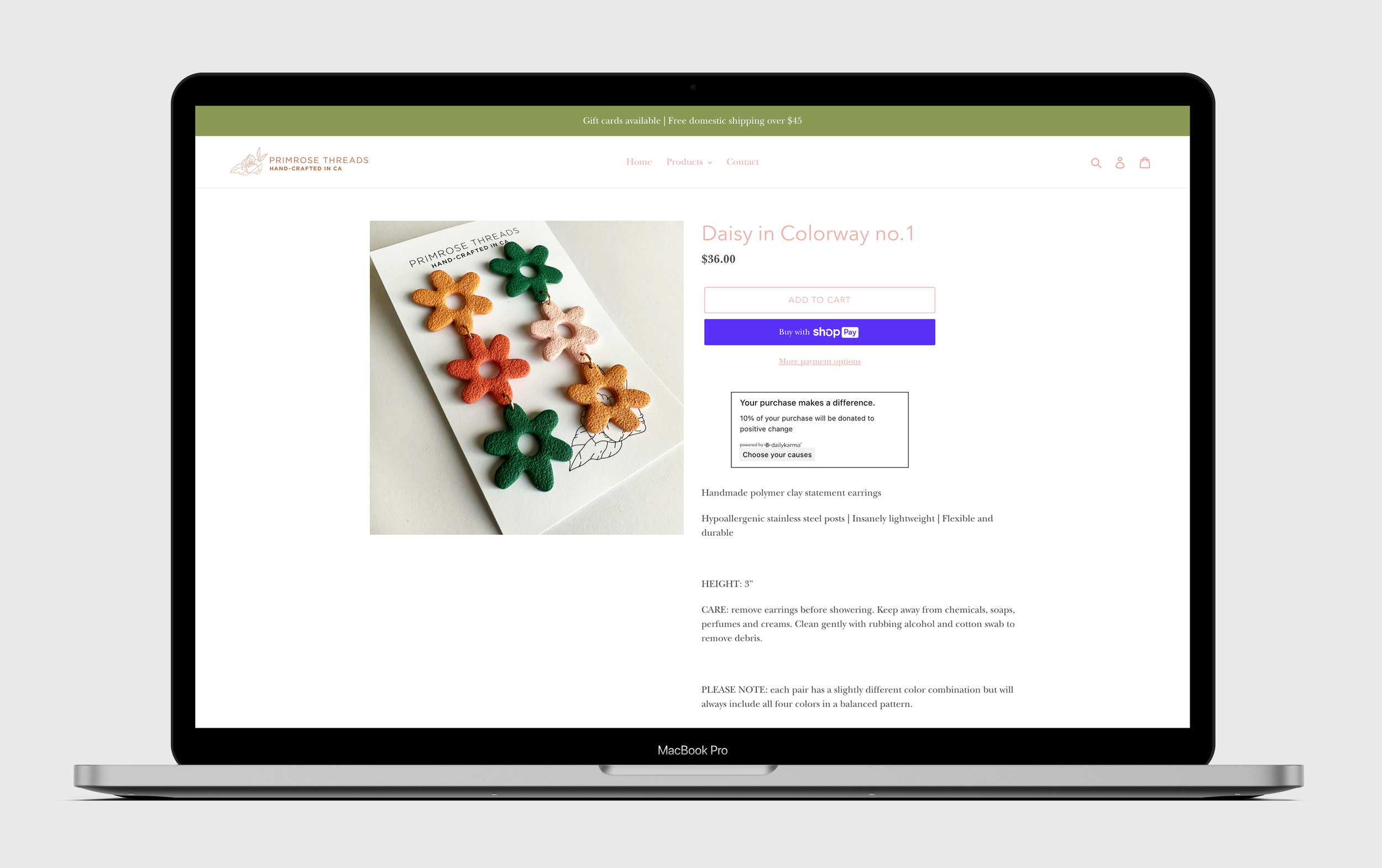 Item Page