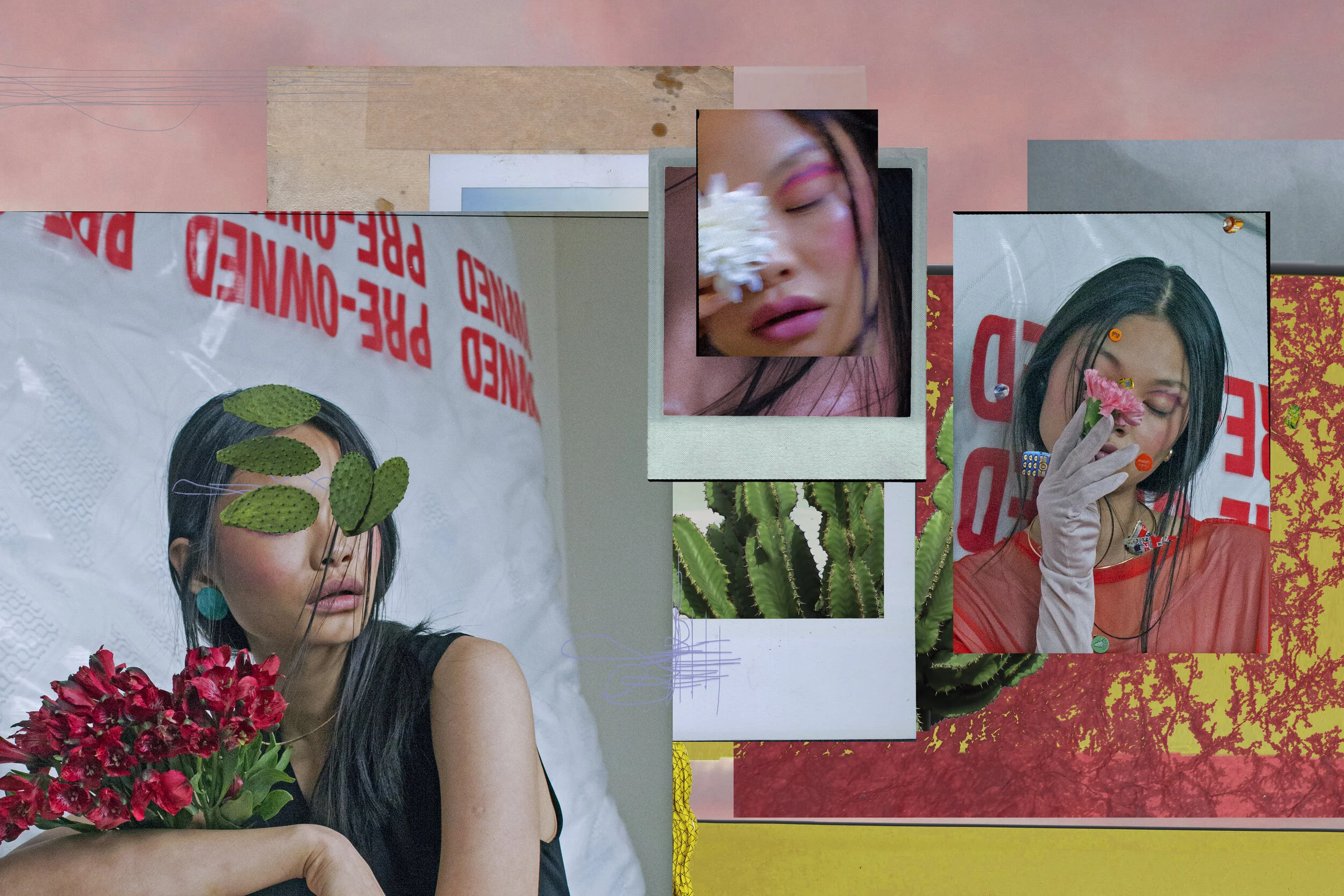   TOKSICK MAGAZINE   Giwa @ APM  Graphic Design by Chris Correa  Styling by Blake Felty  Makeup by Chloe Grae 