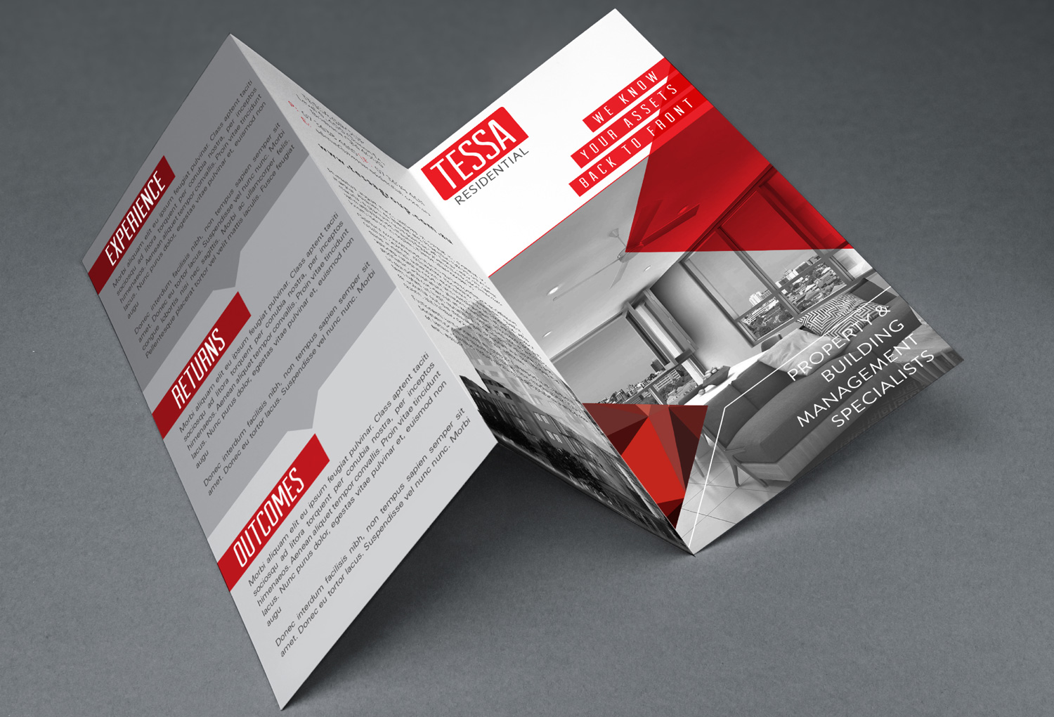 Tessa Residential | Tri-fold Brochure