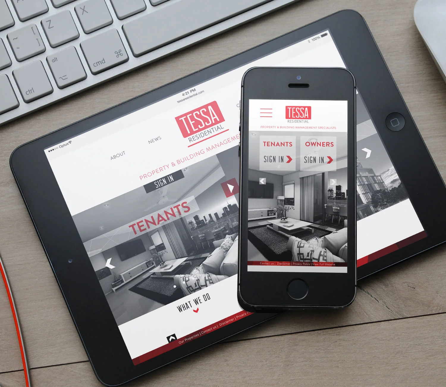 Tessa Residential | Website