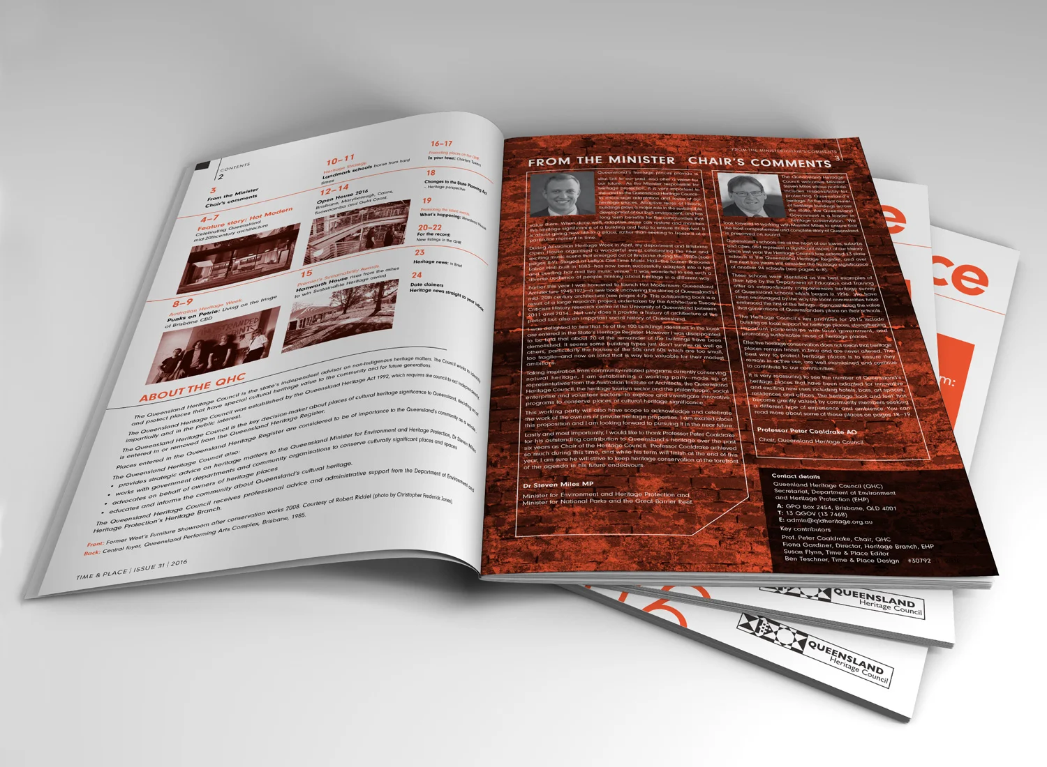 Qld Government | Queensland Heritage Council Time and Place Magazine