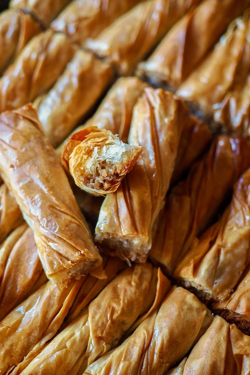 Kataifi Baklava Twists recipe