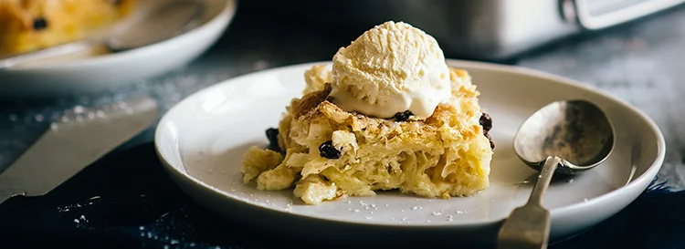 Fillo &amp; Butter Pudding