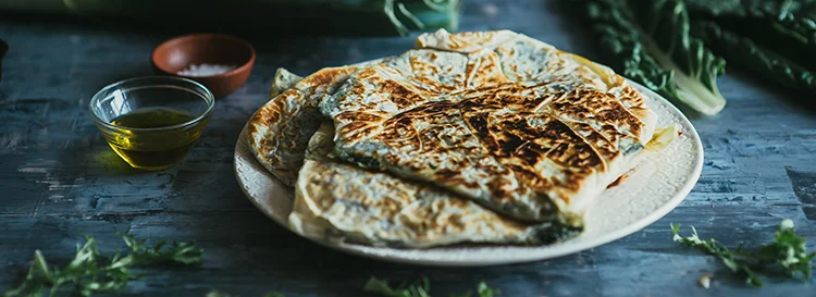 Spinach &amp; Herb Pan Pittes