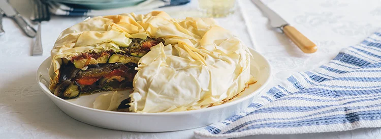 Provencal Summer Vegetable Pie