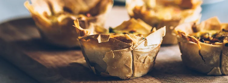 Mini Vegetable Quiches