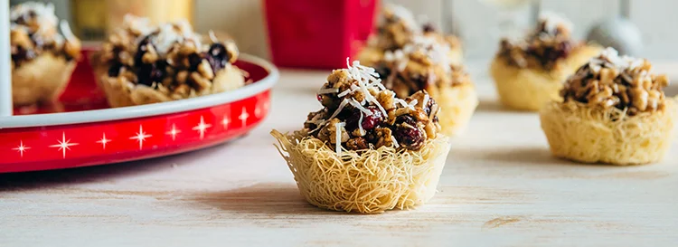 Kataifi Baklava Xmas Pies