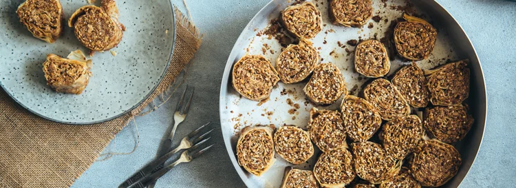 Sesame Fillo Scrolls