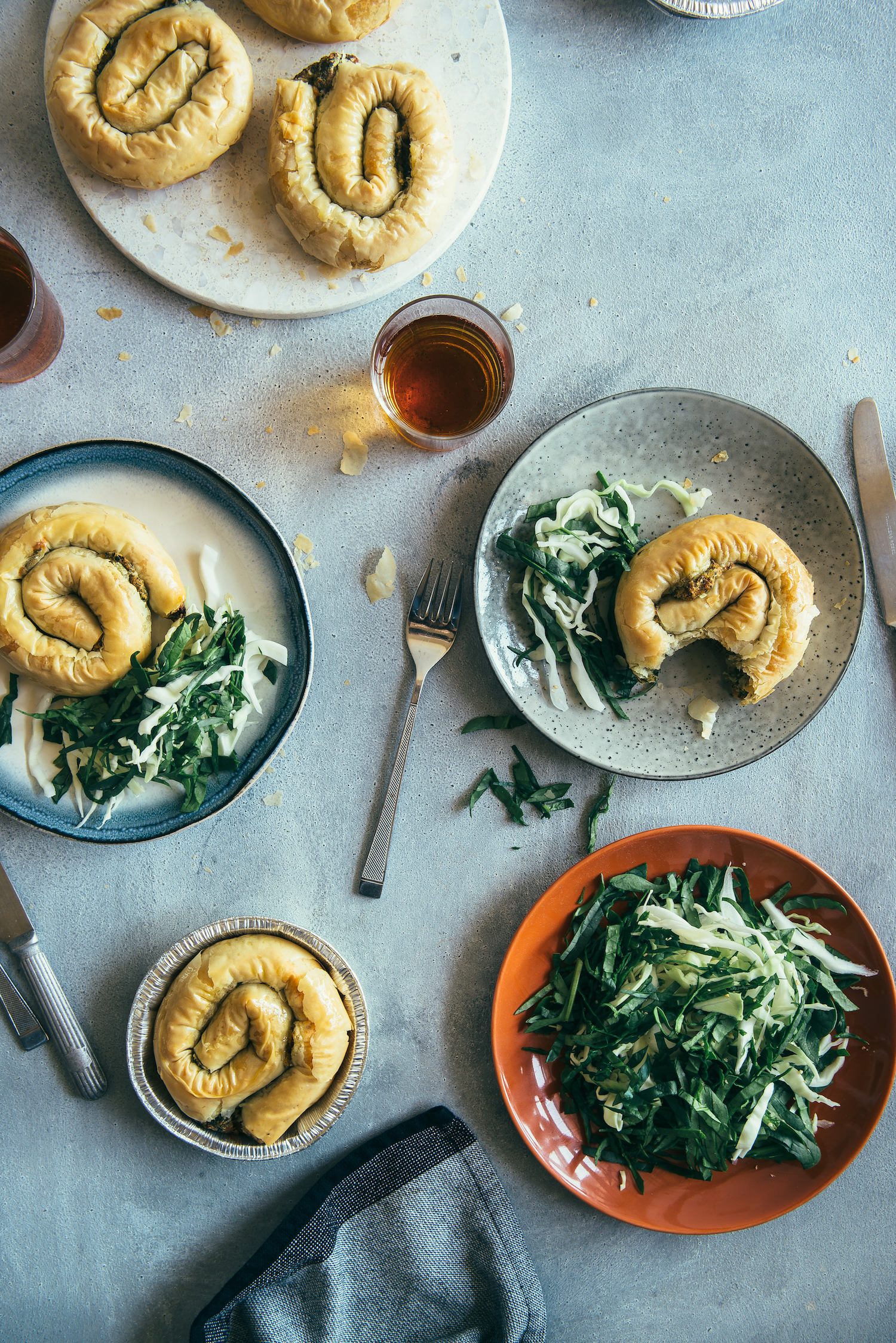 Mini Fillo Pastry Spirals