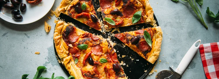 Pepperoni Fillo Pizza