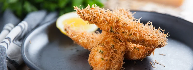 Kataifi Chicken Schnitzel