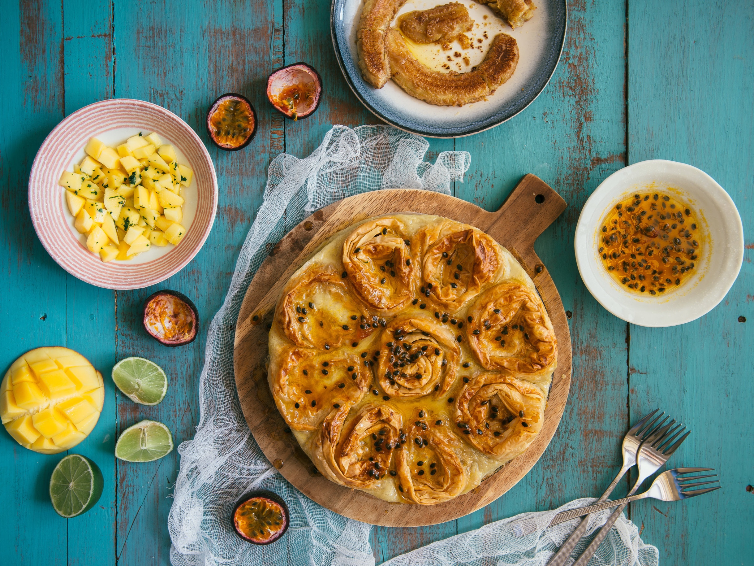 Tropical-Fillo-Custard-Cake-Recipe