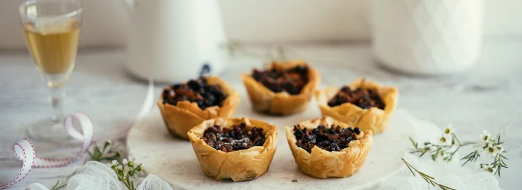 Fruit Mince Fillo Pies