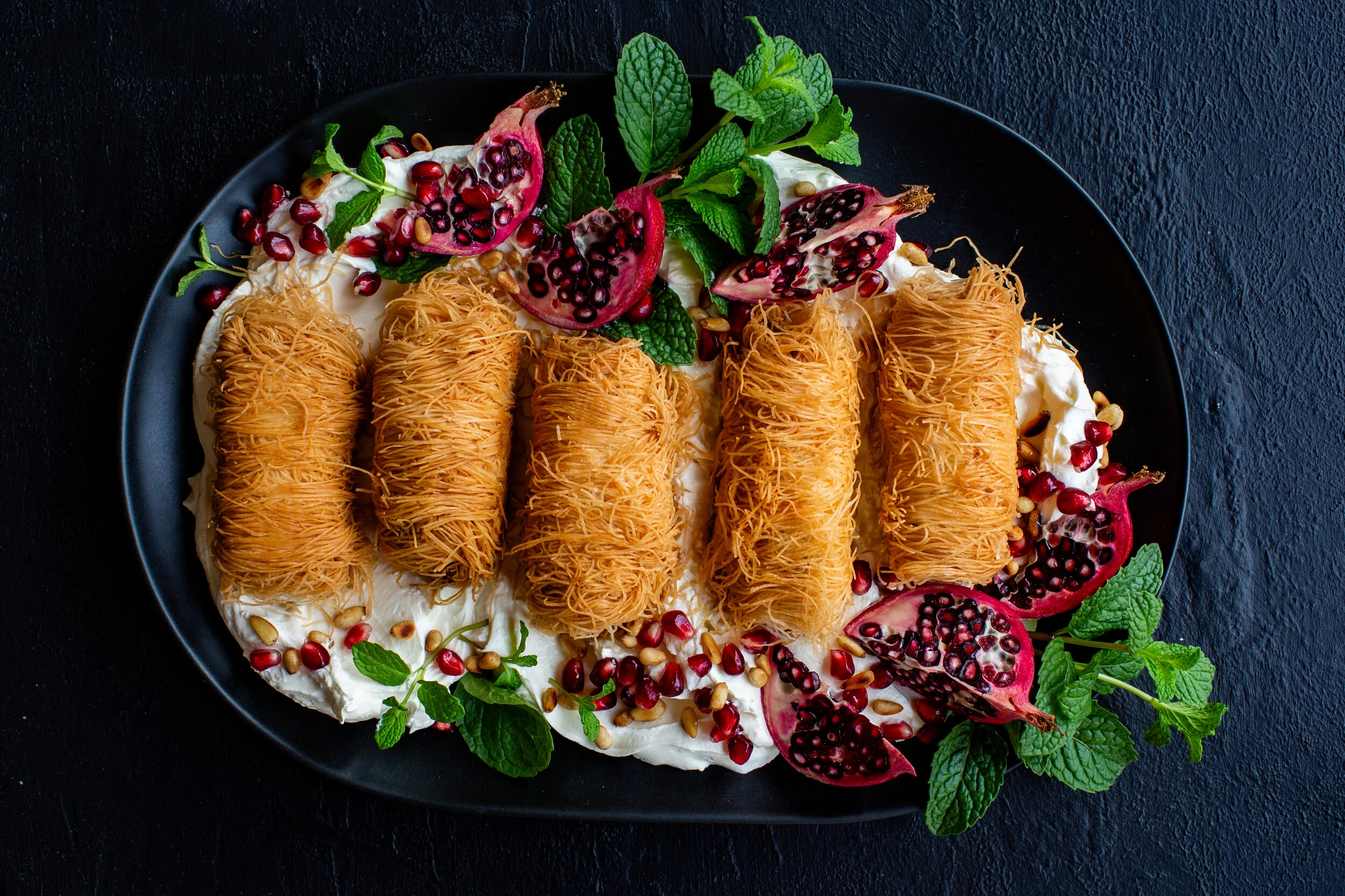 Harissa Lamb Kataifi Koupes