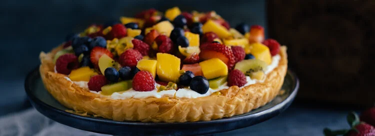 Fillo Fruit Flan