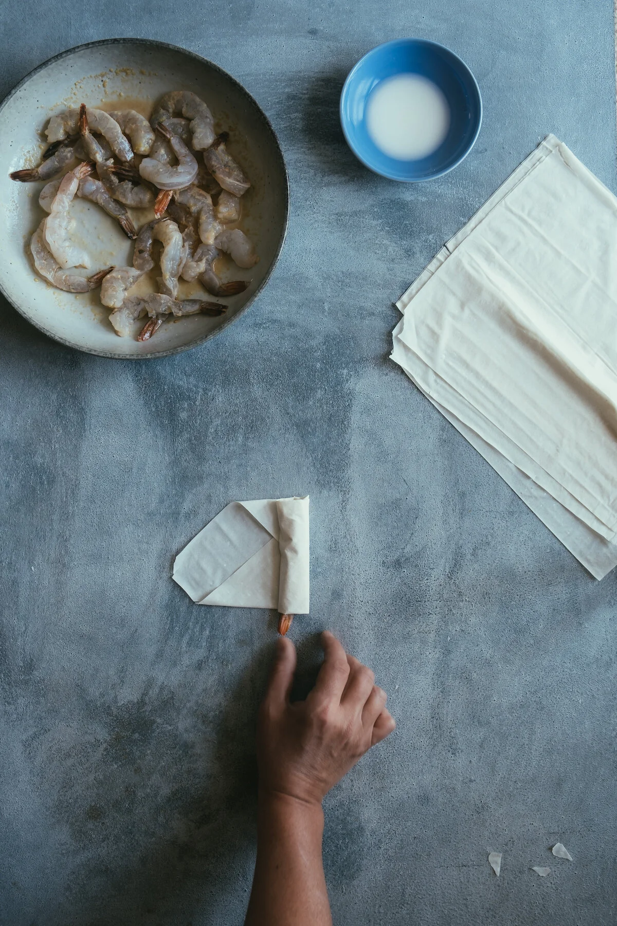 Fillo-prawn-spring-rolls